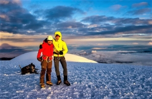 Imagen volcán chimborazo